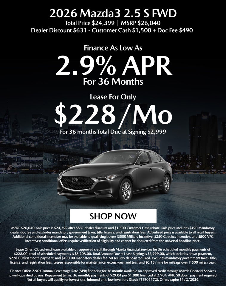 2026 Mazda3 2.5 S FWD