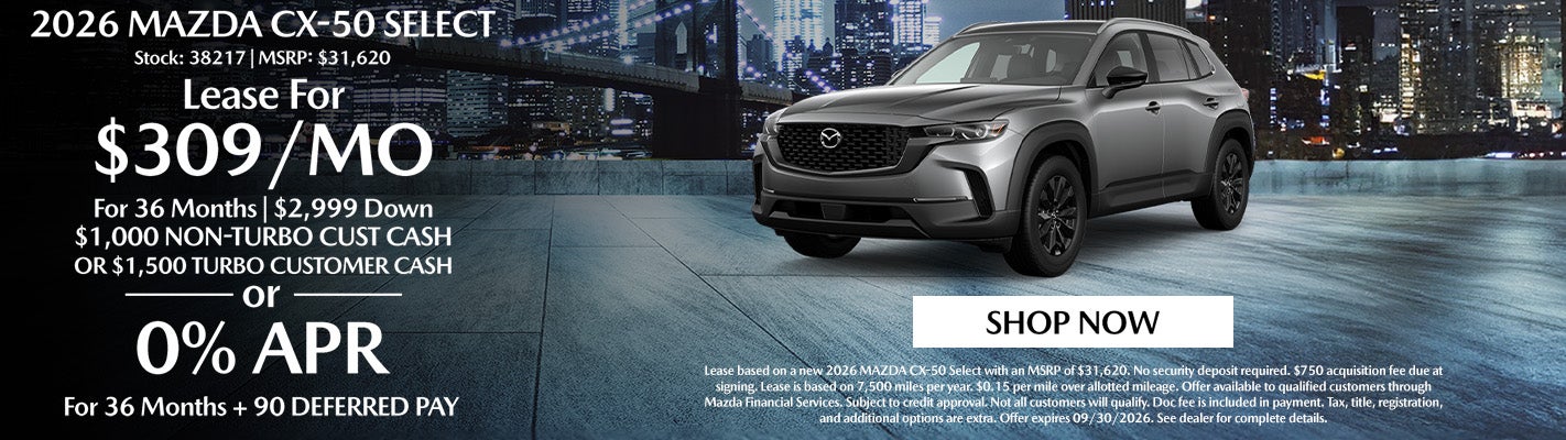 MAZDA CX-50 Select AWD Offer