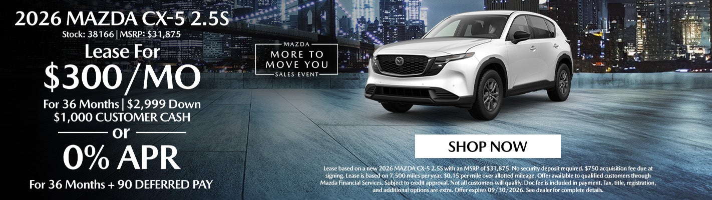 MAZDA CX-5 2.5S Offer