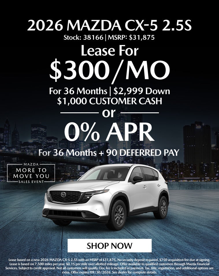MAZDA CX-5 2.5S Offer