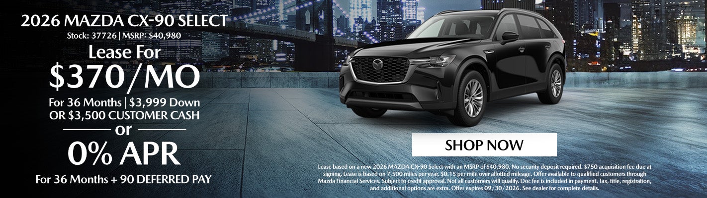 MAZDA CX-90 3.3 Turbo Select Offer