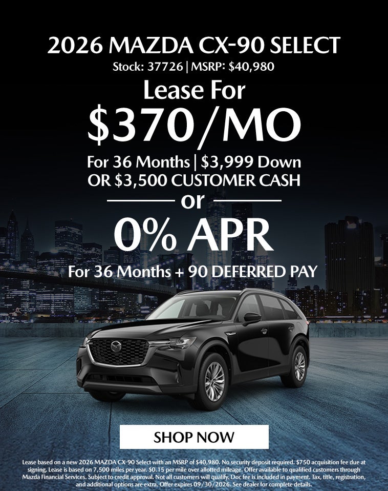 MAZDA CX-90 3.3 Turbo Select Offer